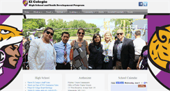 Desktop Screenshot of el-colegio.org